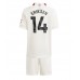 Tanie Strój piłkarski Manchester United Christian Eriksen #14 Koszulka Trzeciej dla dziecięce 2023-24 Krótkie Rękawy (+ szorty)